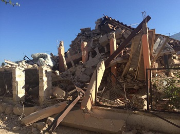 Effetti terremoto Centro Italia 24 agosto 2016