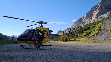 Marmolada elicottero