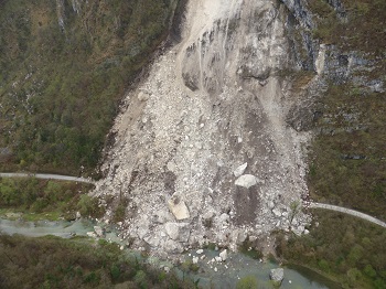 Crollo Valsugana - aprile 2018